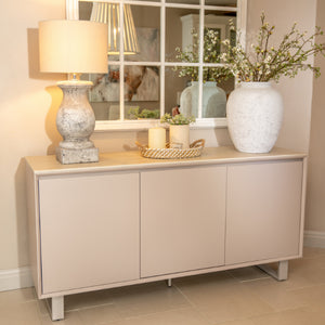 Oslo 3 Door Sideboard - Beige