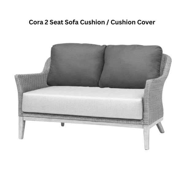 Cora 2 Seat Sofa Cushion / Cushion Cover