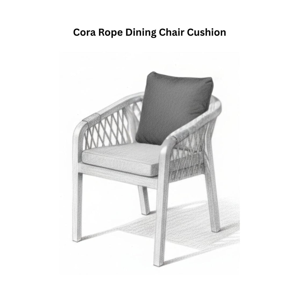Cora Rope Dining Chair Cushion