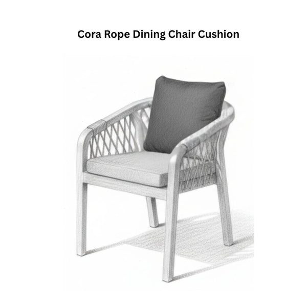 Cora Rope Dining Chair Cushion