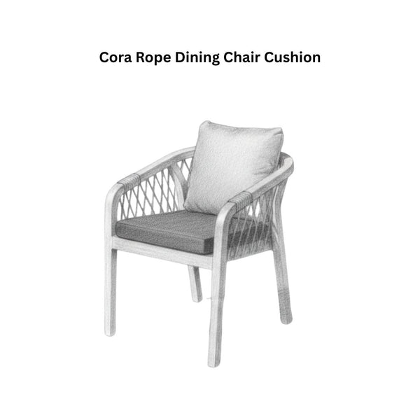 Cora Rope Dining Chair Cushion