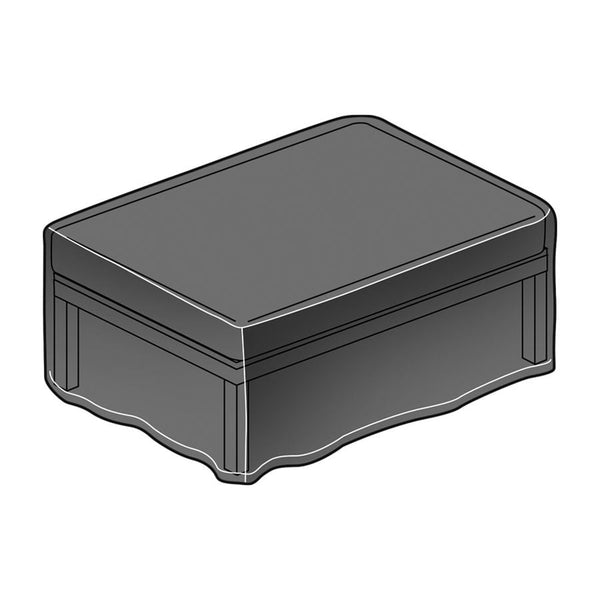 elba Double Footstool Protective Cover