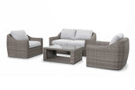 Azore Wicker Sofa Set with Coffee Table