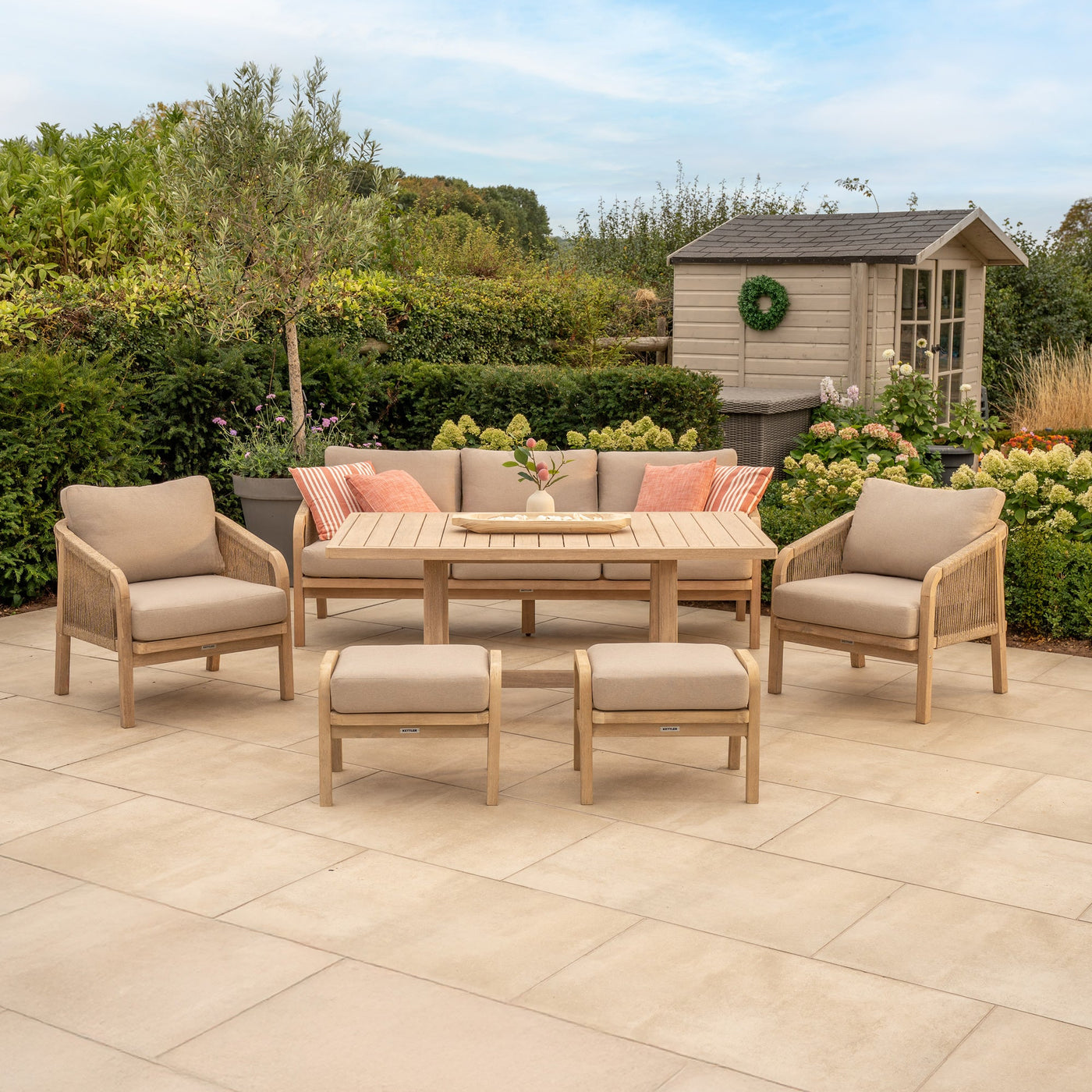 Cora Rope Casual Dining Set