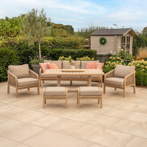 Cora Rope Casual Dining Set