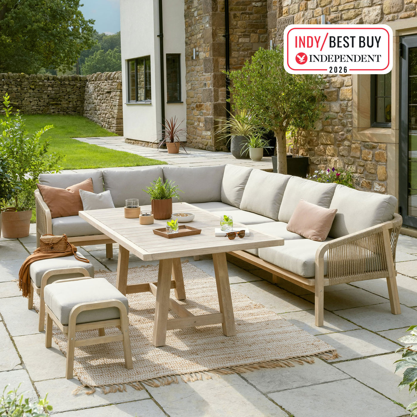 Cora Rope Corner Set