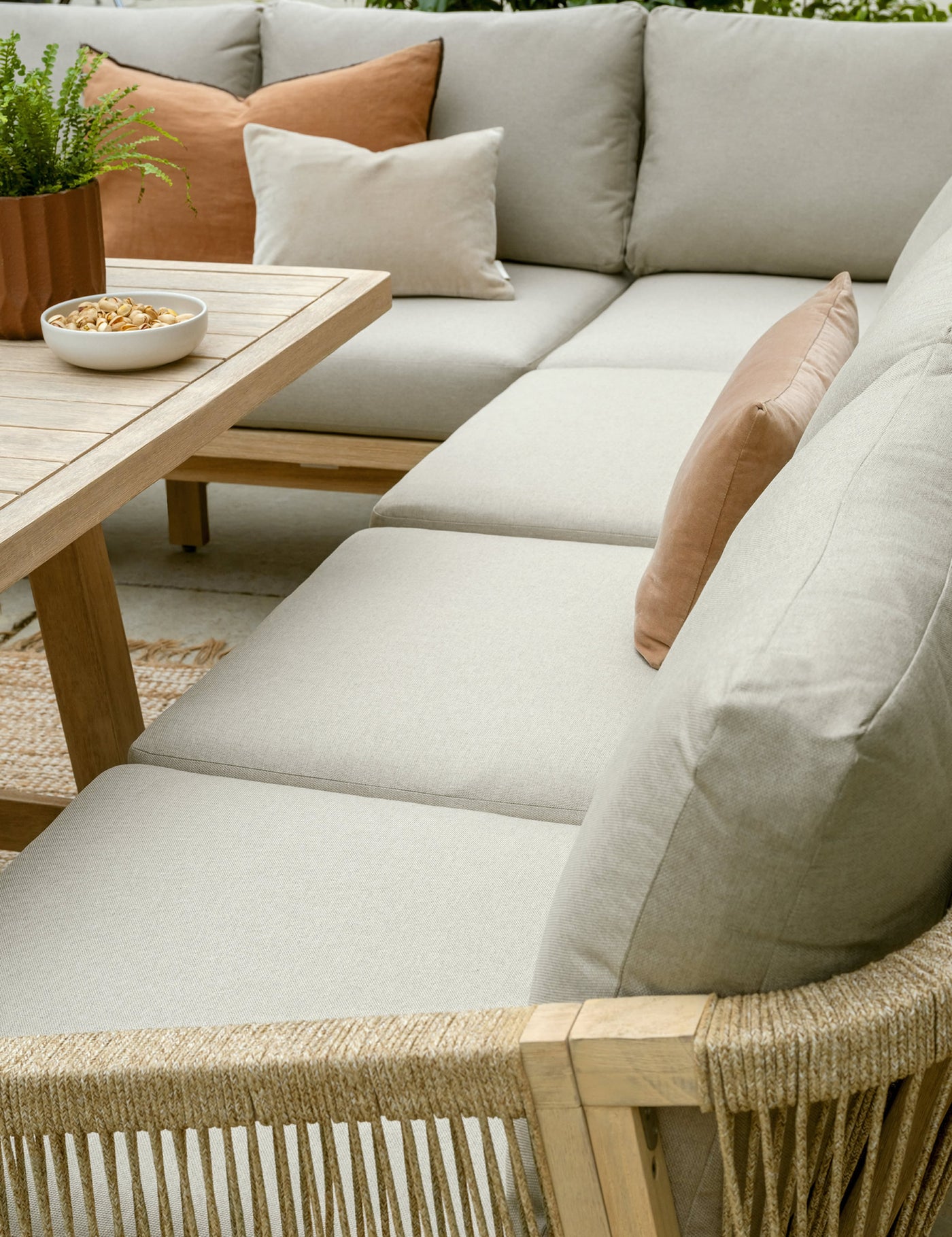 Cora Rope Corner Set