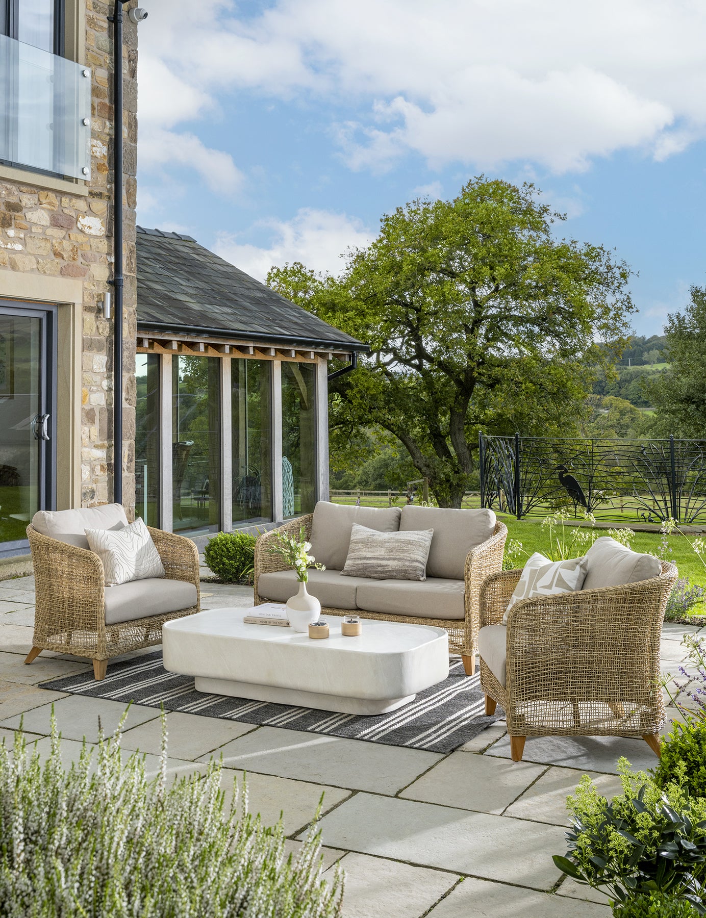 Durban Lounge Set with Algiers Coffee Table