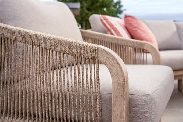 Cora Wood 7 Seat Casual Dining Set