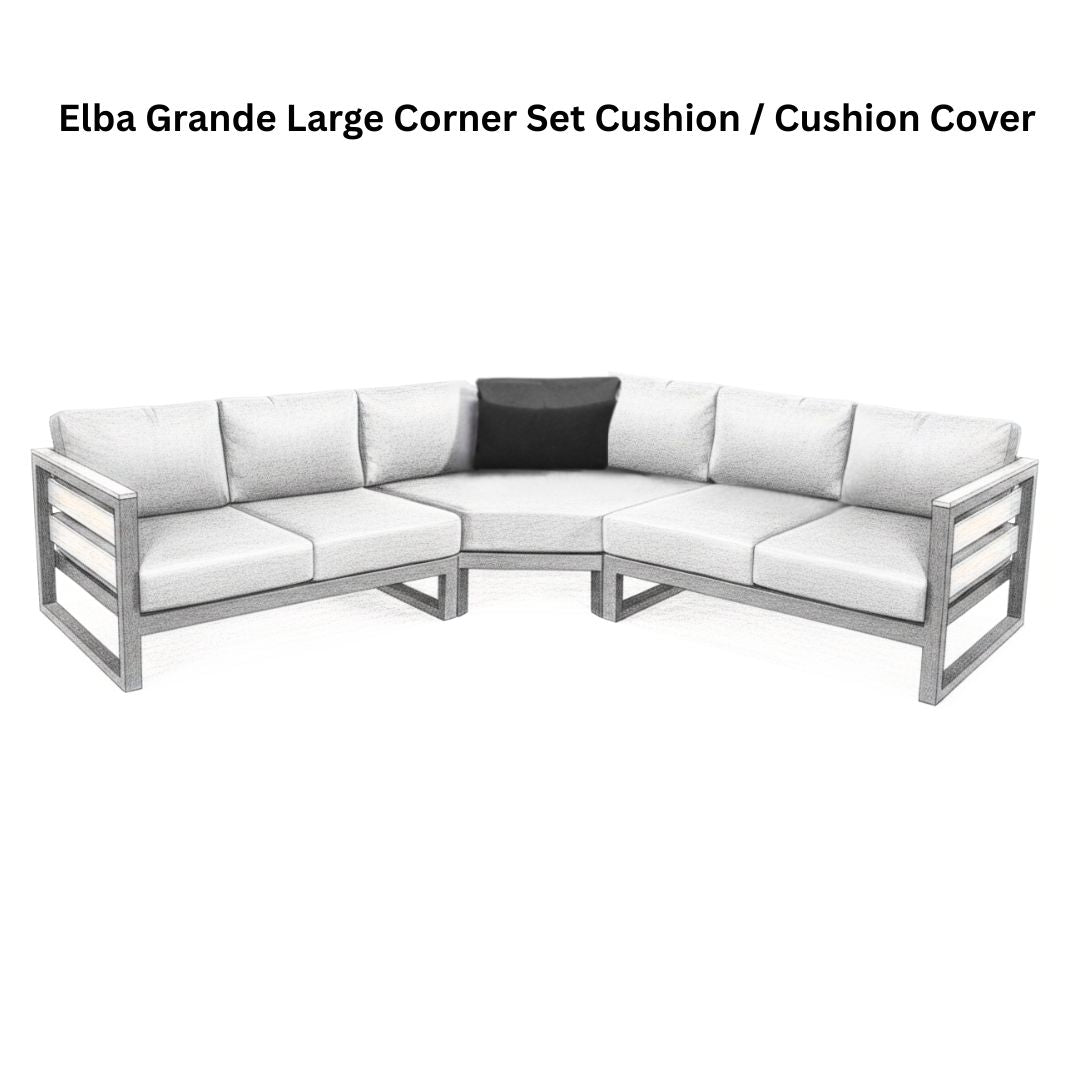Elba Grande Large Corner Set Cushion / Cushion Cover