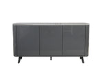 Lorenzo 3 Door Sideboard with High Gloss finish