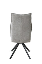 Rachel Auto Swivel Dining Chair with pocket sprung- Sand (pair)