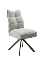 Rachel Auto Swivel Dining Chair with pocket sprung- Sand (pair)