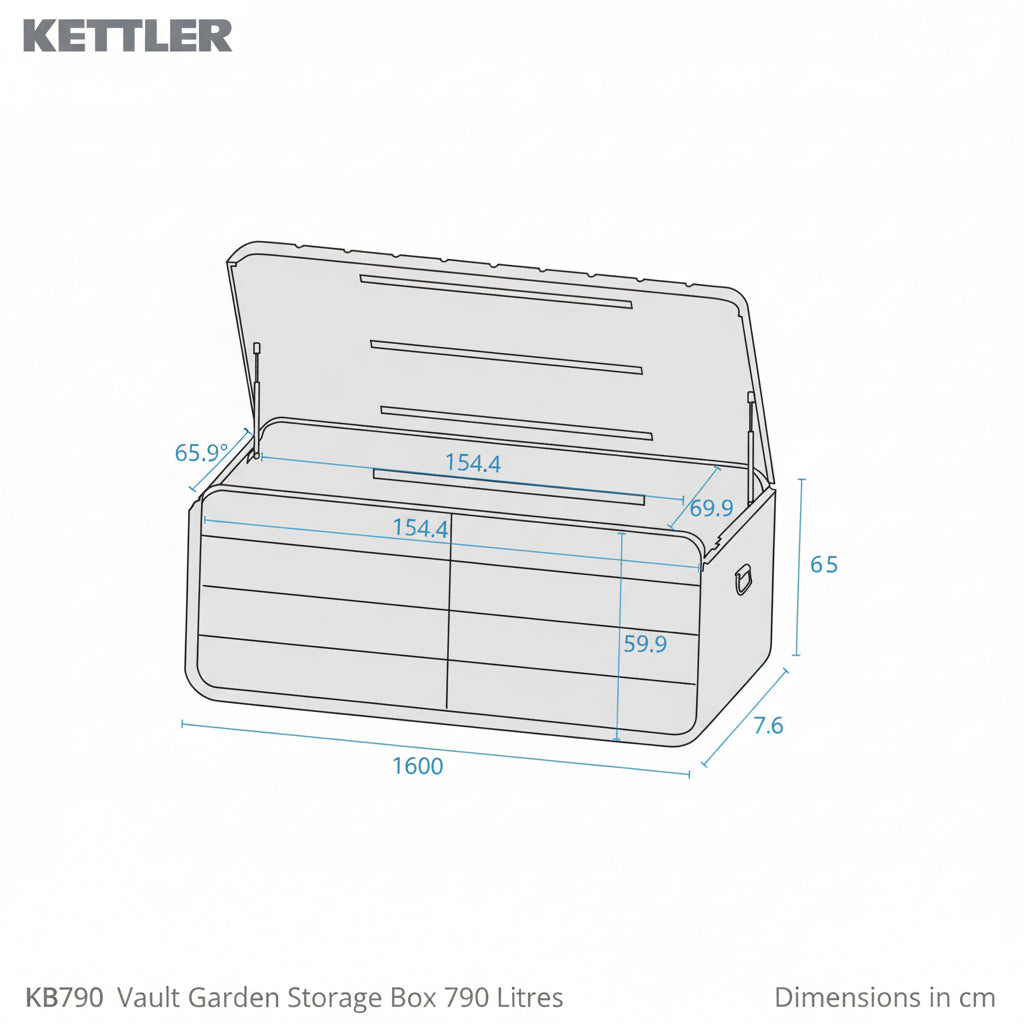 Kettler Vault Storage Box