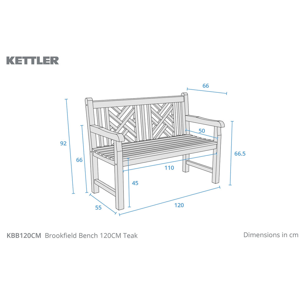 Brookfield Teak Bench