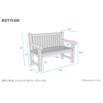 Grosvenor Teak Bench