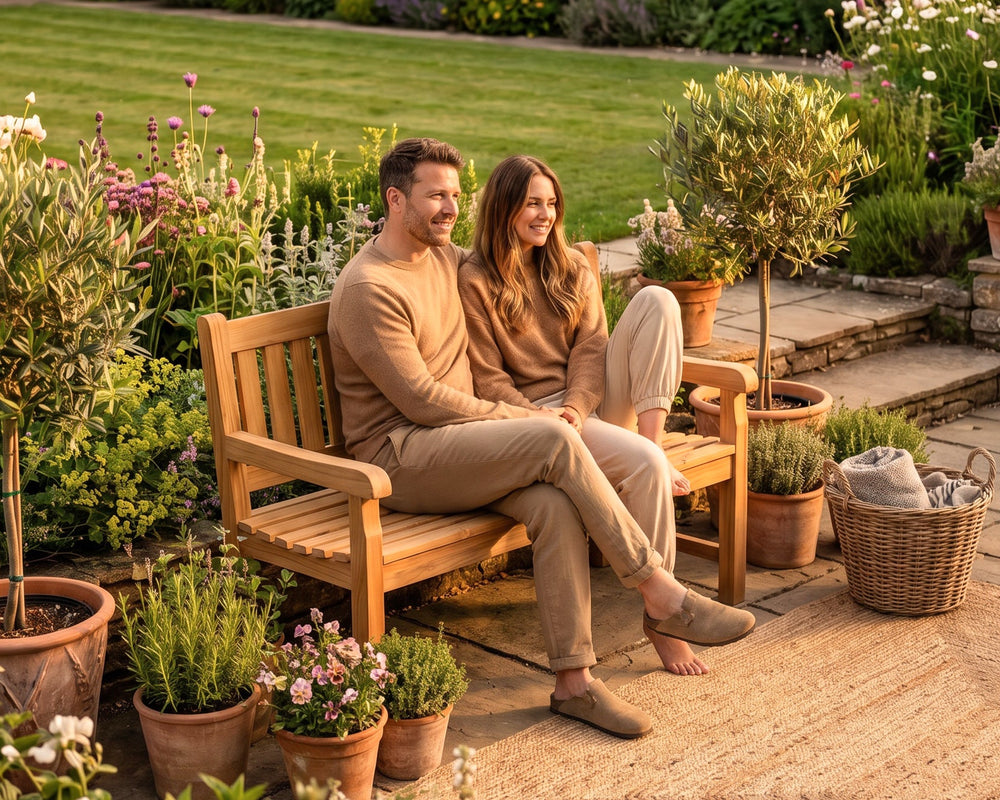 Kettler Kingsford Solid Teak Garden Bench
