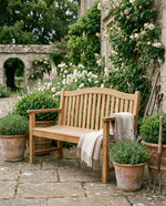Turnbury Solid Teak Garden Bench