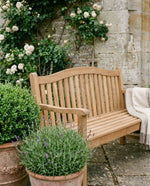 Turnbury Solid Teak Garden Bench