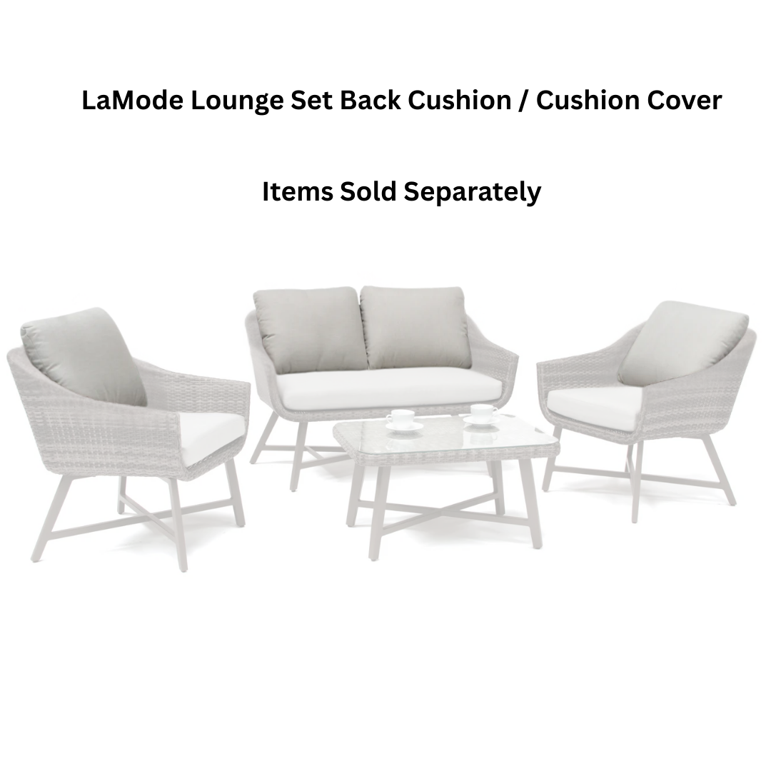 LaMode Lounge Set Back Cushion / Cushion Cover