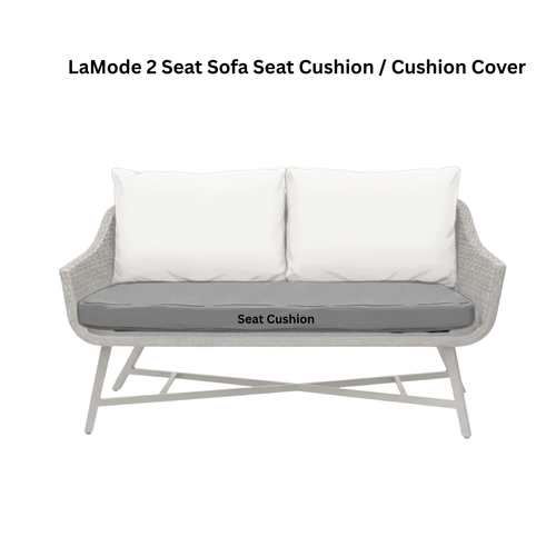 LaMode 2 Seat Sofa Seat Cushion / Cushion Cover