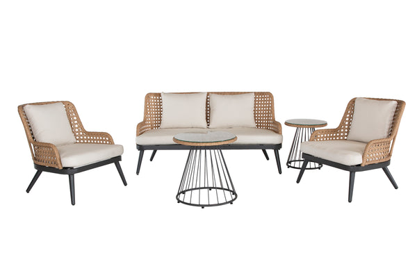 Boho 5 Piece Lounge Set Cushion / Cushion Cover