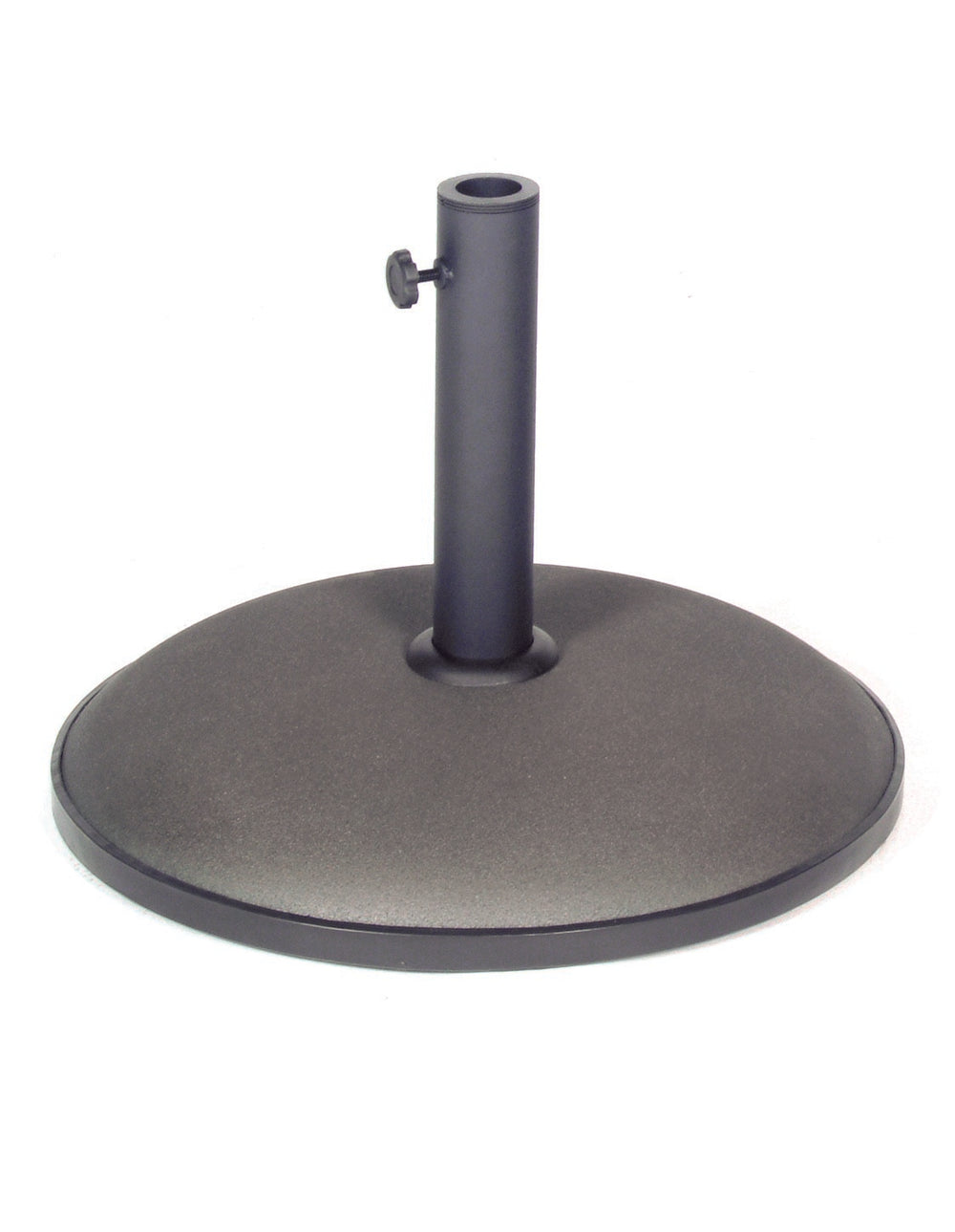 Parasol Base 15kg Round Iron Grey Concrete