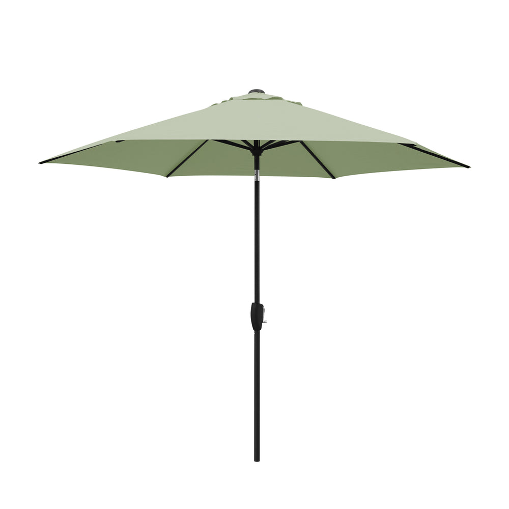 2.5M Wind Up Parasol with Auto Tilt & Night Cover