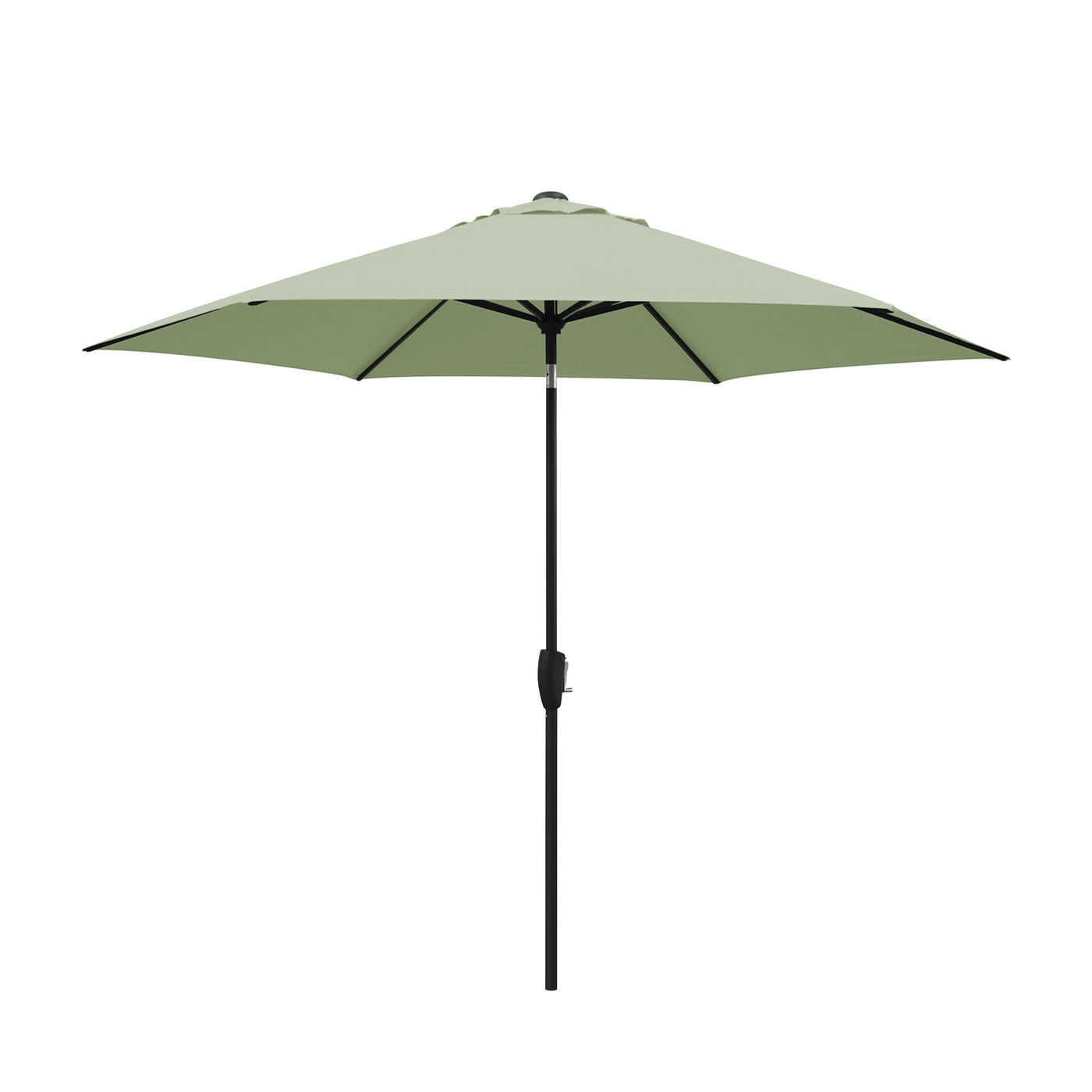 2.5M Wind Up Parasol with Auto Tilt & Night Cover
