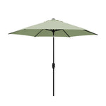2.5M Wind Up Parasol with Auto Tilt & Night Cover