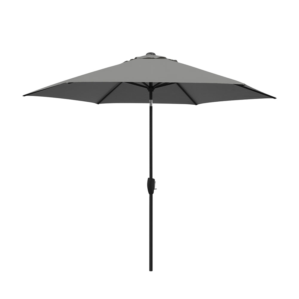 2.5M Wind Up Parasol with Auto Tilt & Night Cover