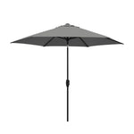 2.5M Wind Up Parasol with Auto Tilt & Night Cover