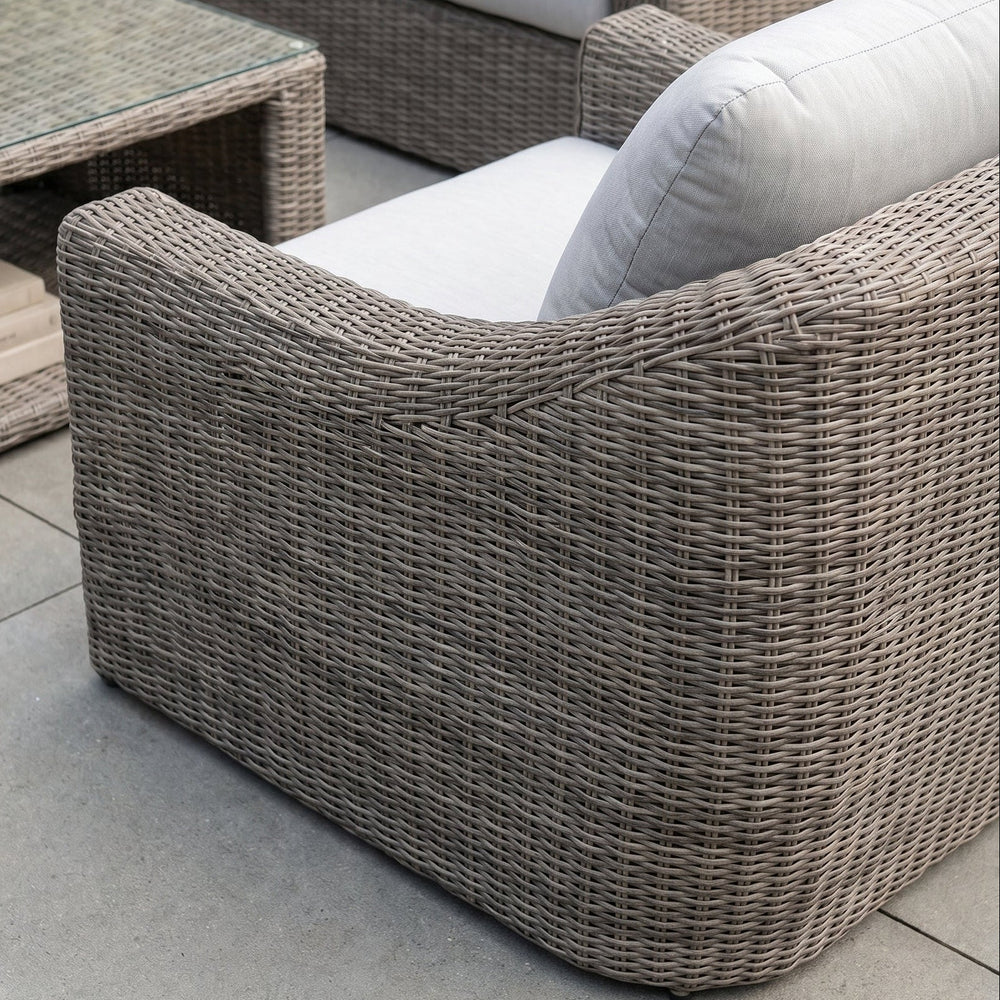 Azore Wicker Sofa Set with Coffee Table