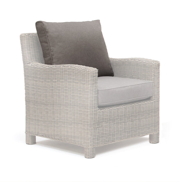Back Cushion Cover for Palma Armchair - Grey Taupe / Weatherproof