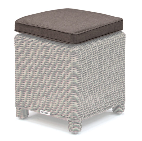 Cushion Cover for Palma Stool - - Grey Taupe / Weatherproof