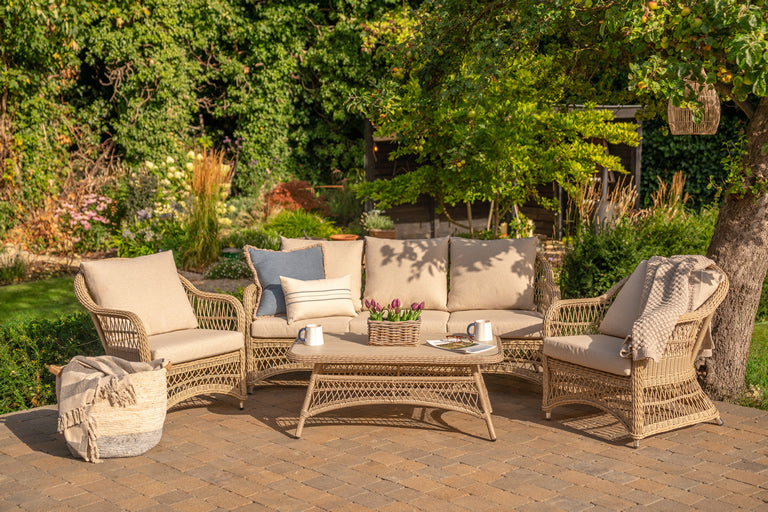 Sahara Wicker Sofa Set