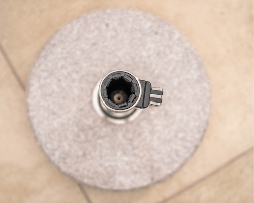 15kg Round Parasol Base Granite