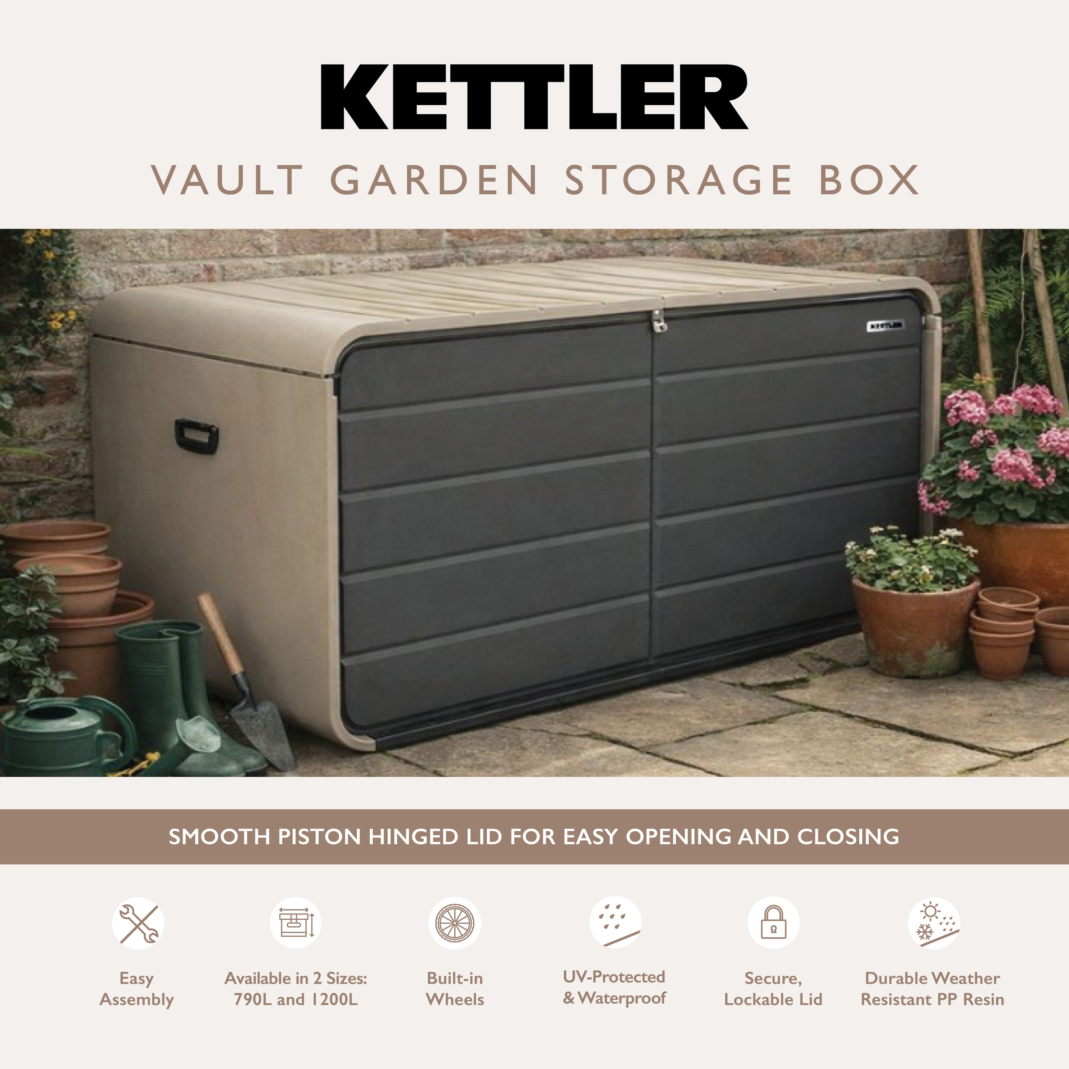 Kettler Vault Storage Box – Kettler GB