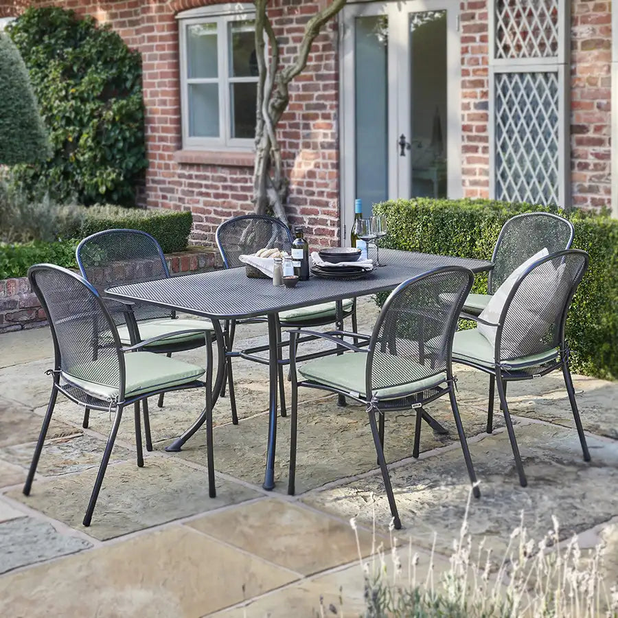 Metal Garden Furniture Metal Mesh Patio Table And Chairs Furniture