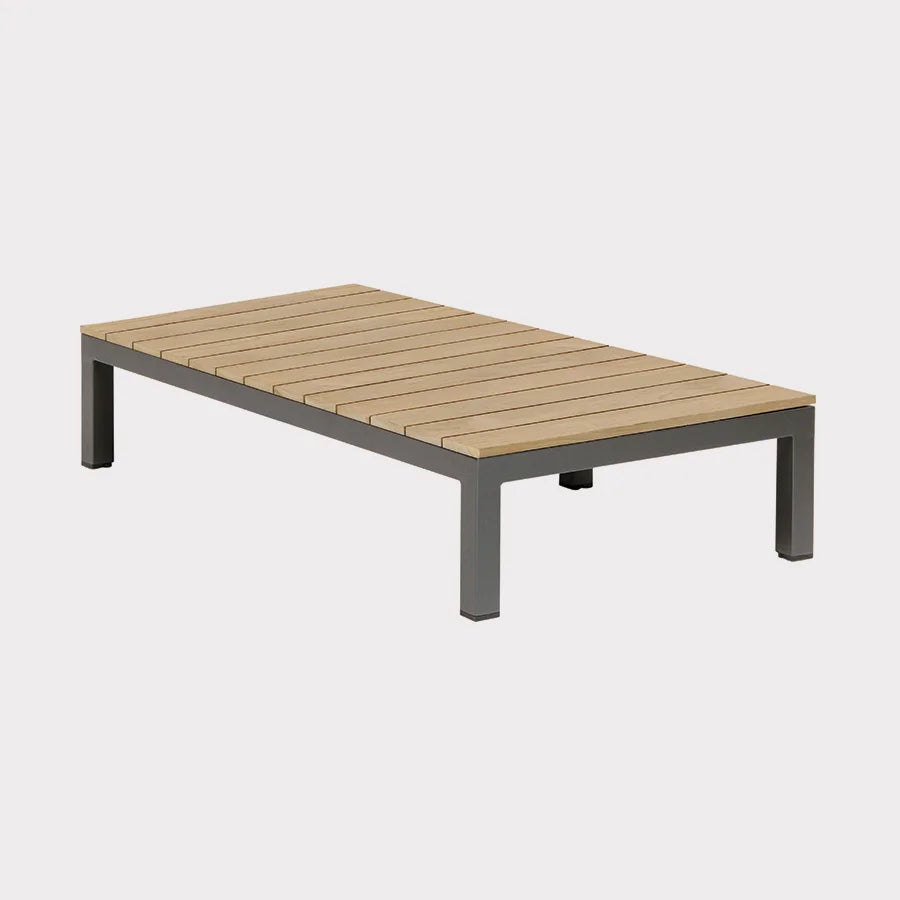elba Coffee Table Rectangular Teak Grey Kettler – Kettler GB