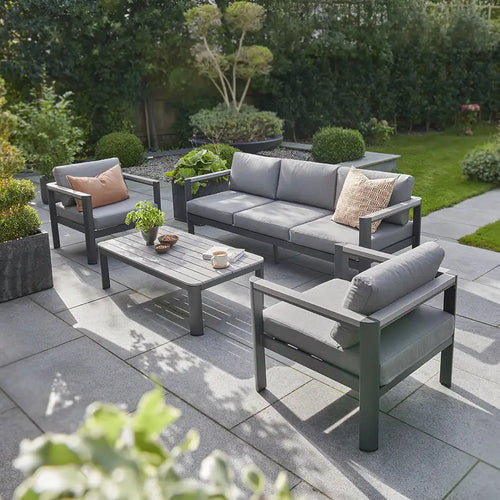 Gio 5 Seat Lounge Set including Coffee Table