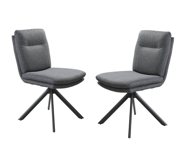 Vermont 4 Seat Dining Set with Extendable Heat Resistant Table and Auto Swivel Dining Chair