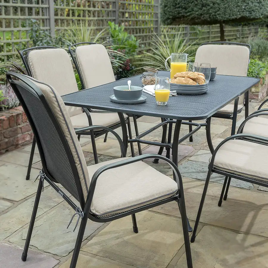 Mesh Rectangular Table 160x90cm – Kettler GB