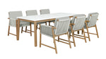 Forest 6 Seat Wood Dining Set