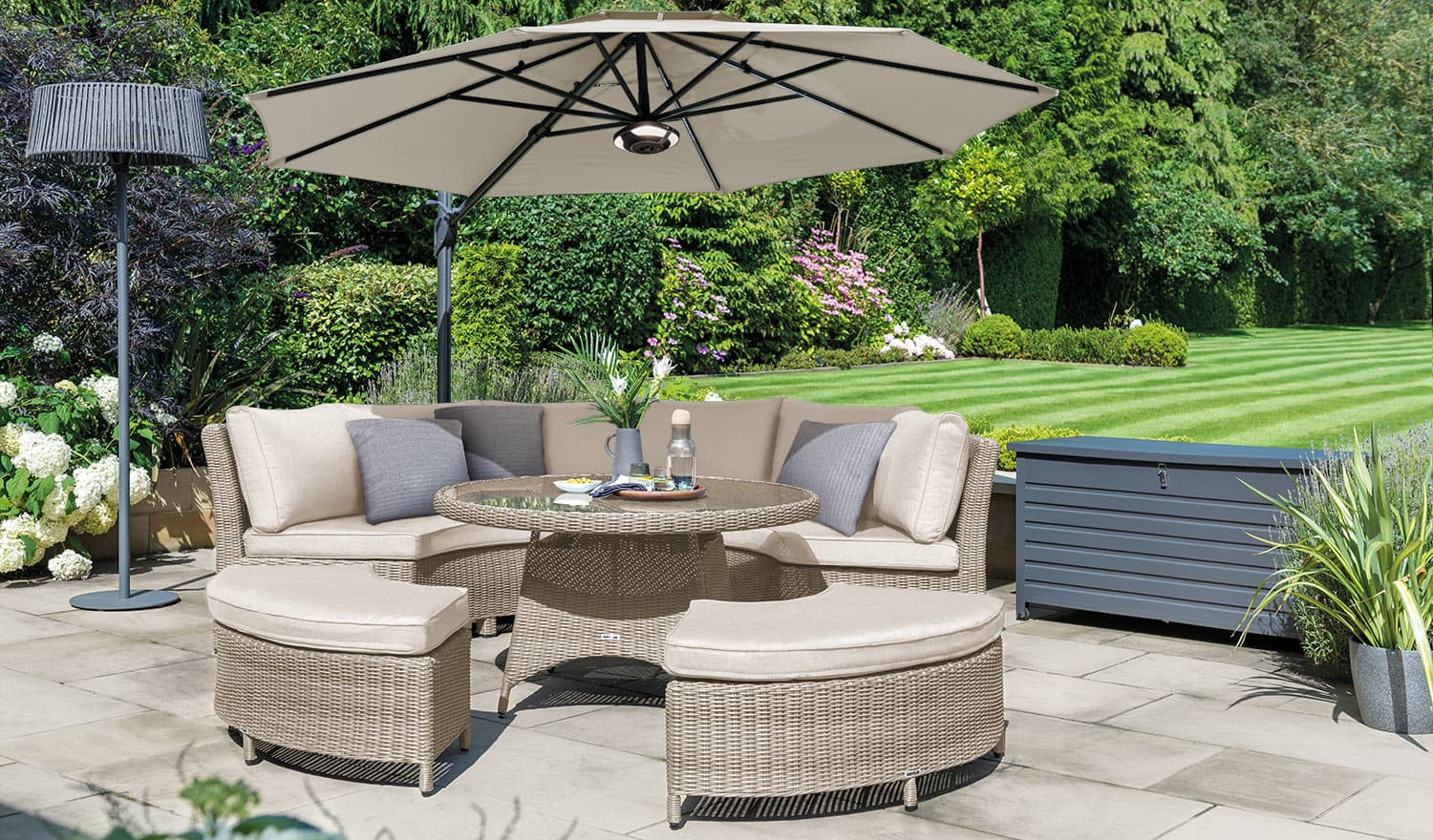 Palma Round Set | Casual Dining Garden Furniture - Kettler Official Site
