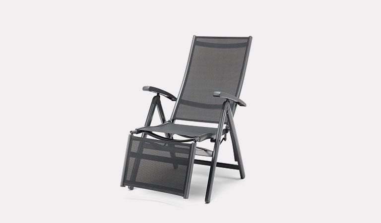 The Surf Relaxer Chair from KETTLER's Classic Garden furniture range on a grey background.