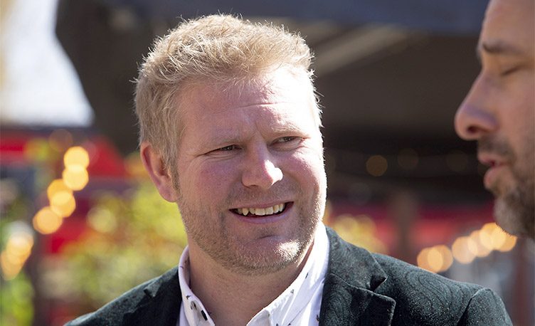 Ex-cricketer and BBQ enthusiast Matthew Hoggard attending the Everdure by Heston Blumenthal 4K Launch party.