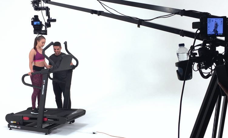 Filming of K2 treadmill
