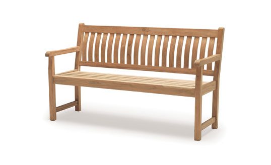 RHS Wisley 5ft Bench from KETTLER's RHS Wood range on a white background