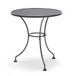 70cm Round Mesh Table from KETTLER's Metal Garden Furniture range on a white background